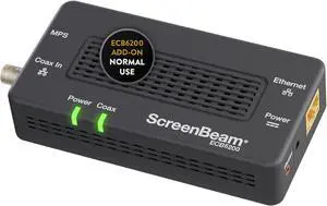 ScreenBeam Bonded MoCA 2.0 Network Adapter for High Speed Internet, Ethernet Over Coax - Single Add-On Adapter for Existing MoCA Network ScreenBeam Bonded MoCA 2.0 Network Adapter for High Speed Internet, Ethernet Over Coax - Single Add-On Adapter for Existing MoCA Network
