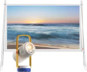 XGIMI Vibe One Battery Powered (Blue) & Portable Projector Screen XGIMI Vibe One Battery Powered (Blue) & Portable Projector Screen