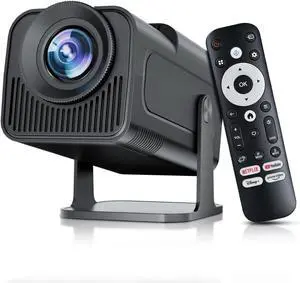 1080P Native Mini Projector with Wifi and Bluetooth 5.4 - Portable Projectors 4K for Outdoor Movies/Bedroom, Smart Proyector Compatible with Netflix,YouTube, PrimeVideo, Auto Keystone and Short Throw 1080P Native Mini Projector with Wifi and Bluetooth 5.4 - Portable Projectors 4K for Outdoor Movies/Bedroom, Smart Proyector Compatible with Netflix,YouTube, PrimeVideo, Auto Keystone and Short Throw