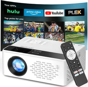 Native 1080P Smart projector, Compatible Netflix/Prime Video/YouTube Native 1080P Smart projector, Compatible Netflix/Prime Video/YouTube