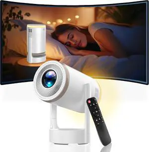 2-in-1 Portable Projector & LED Night Light,Mini Projectors with WiFi and Bluetooth,120" Display Supports 4K/1080P, Electric Focus/Enhanced Speaker,Home Movie Projector with Built-in Apps for Bedroom 2-in-1 Portable Projector & LED Night Light,Mini Projectors with WiFi and Bluetooth,120" Display Supports 4K/1080P, Electric Focus/Enhanced Speaker,Home Movie Projector with Built-in Apps for Bedroom