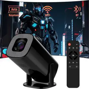 V1 Mini Projector with Wifi and Bluetooth,Android 14 Portable Movie Projector for Bedroom & Outdoor,2.4G+5G Wifi,1280*720P,Compatible with Smartphones/TV/Speaker/Laptop (Black) V1 Mini Projector with Wifi and Bluetooth,Android 14 Portable Movie Projector for Bedroom & Outdoor,2.4G+5G Wifi,1280*720P,Compatible with Smartphones/TV/Speaker/Laptop (Black)