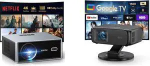Smart Projector with wifi and Bluetooth, Built-in Apps Smart Projector with wifi and Bluetooth, Built-in Apps