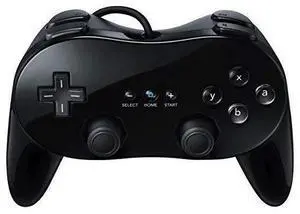 Wired Classic Controller Pro Gamepad Joystick for Nintendo Wii Remote Console Video Game Color Black Wired Classic Controller Pro Gamepad Joystick for Nintendo Wii Remote Console Video Game Color Black