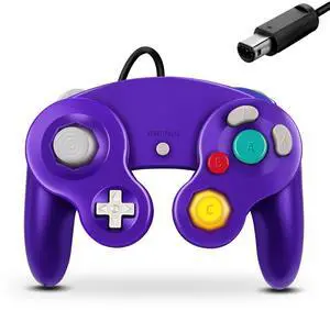Gamecube Controller, Classic Wired Controller for Wii Nintendo Gamecube (Purple) Gamecube Controller, Classic Wired Controller for Wii Nintendo Gamecube (Purple)