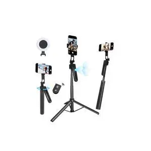 Extendable Auto Face Tracking Tripod for iPhone with Light, No App, 360° Rotation Selfie Stick for iPhone/Android, Phone Tripod with Remote Control for TikTok, Live Streaming, Vlogging,Video Recording Extendable Auto Face Tracking Tripod for iPhone with Light, No App, 360° Rotation Selfie Stick for iPhone/Android, Phone Tripod with Remote Control for TikTok, Live Streaming, Vlogging,Video Recording