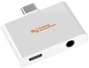 2 in 1 USB C to Audio and Fast Charger Adapter PD 100W Super | Type C to 3.5mm Headphone Jack Aux + Charger Splitter Adapter for iPhone 16 15 Pro Max Plus, Galaxy, iPad and More 2 in 1 USB C to Audio and Fast Charger Adapter PD 100W Super | Type C to 3.5mm Headphone Jack Aux + Charger Splitter Adapter for iPhone 16 15 Pro Max Plus, Galaxy, iPad and More
