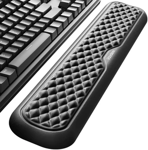 Keyboard Wrist Rest, Large Wrist Support Pad, Memory Foam Hand Rest for Desk, Ergonomic Computer Cushion Soft Laptop Typing, Office Gaming Palm Arm Carpal Tunnel Pain Relief(17.32inch, Black) Keyboard Wrist Rest, Large Wrist Support Pad, Memory Foam Hand Rest for Desk, Ergonomic Computer Cushion Soft Laptop Typing, Office Gaming Palm Arm Carpal Tunnel Pain Relief(17.32inch, Black)