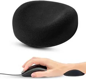 Comfy Glide Palm/Wrist Rest - Smooth Gliding Left and Right-Hand Ergonomic Memory Foam Wrist Support for Mouse or Keyboard - Anti-Fatigue - Stress and Pain Relief for Carpal Tunnel - Jet Black Comfy Glide Palm/Wrist Rest - Smooth Gliding Left and Right-Hand Ergonomic Memory Foam Wrist Support for Mouse or Keyboard - Anti-Fatigue - Stress and Pain Relief for Carpal Tunnel - Jet Black