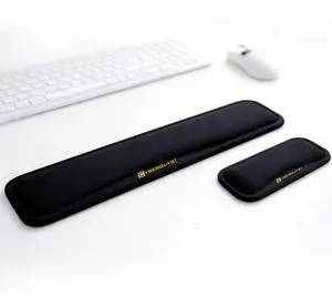 ! Ergonomic Keyboard Wrist Rest and Mouse Pad Set ! Ergonomic Keyboard Wrist Rest and Mouse Pad Set
