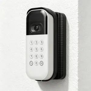 Swivel Mount for myQ Smart Garage Video Keypad, 40°-140° Angled Corner Mount, Compatible with myQ Garage Door Opener, Easy Installation, Reduces Blind Spots, Black (Keypad Not Included) Swivel Mount for myQ Smart Garage Video Keypad, 40°-140° Angled Corner Mount, Compatible with myQ Garage Door Opener, Easy Installation, Reduces Blind Spots, Black (Keypad Not Included)
