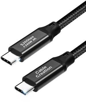 1.64FT USB3.2 GEN2x2 Type C to C Cable,4K USB C Video Cable | 20Gbps Data Transfer Cable,240W PD Fast Charging UHD Type C to C Display Cable for iPhone 15 16 Plus,MacBook,iPad,Carplay 1.64FT USB3.2 GEN2x2 Type C to C Cable,4K USB C Video Cable | 20Gbps Data Transfer Cable,240W PD Fast Charging UHD Type C to C Display Cable for iPhone 15 16 Plus,MacBook,iPad,Carplay