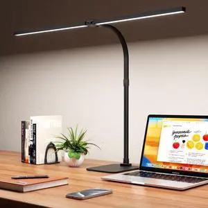 LED Desk Lamp Architect Task Light Dual Head Modern Flexible Gooseneck Tall LED Desk Lamp Architect Task Light Dual Head Modern Flexible Gooseneck Tall