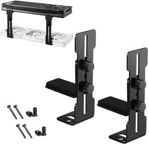 2 PCS Premium Adjustable GPU Support BracketGraphics Card Support, GPU BraceVideo Card HolderAnti Sag GPU Stand 6-96mm Vertical Mount Suitable for Most Models(Black) 2 PCS Premium Adjustable GPU Support BracketGraphics Card Support, GPU BraceVideo Card HolderAnti Sag GPU Stand 6-96mm Vertical Mount Suitable for Most Models(Black)