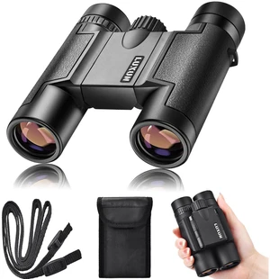 Compact Binoculars for Adults Kids, 15x25 Mini Binoculars High Powered, Small Binocular for Bird Watching, Cruise Ship, Travel, Hiking,Camping Compact Binoculars for Adults Kids, 15x25 Mini Binoculars High Powered, Small Binocular for Bird Watching, Cruise Ship, Travel, Hiking,Camping