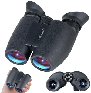 15x30 Binoculars for Adults High Power, Compact HD Waterproof Binoculars BAK4 Prism Binoculars with Low Light Night Vision, for Bird Watching Hunting Travel Cruise Ship Camping and Hiking 15x30 Binoculars for Adults High Power, Compact HD Waterproof Binoculars BAK4 Prism Binoculars with Low Light Night Vision, for Bird Watching Hunting Travel Cruise Ship Camping and Hiking
