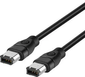 FireWire Cable 6 Pin to 6 Pin IEEE 1394 Firewire 400 to 400 6-6 ilink Cable 6 Feet6 pin to 6 pin FireWire Cable 6 Pin to 6 Pin IEEE 1394 Firewire 400 to 400 6-6 ilink Cable 6 Feet6 pin to 6 pin