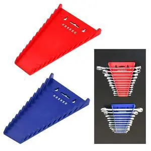 2-Pack Magnetic Wrench Organizer, Wrench Holder Set for Tool Box Drawer, SAE(1/4" - 15/16") and Metric(6mm-24mm) 2-Pack Magnetic Wrench Organizer, Wrench Holder Set for Tool Box Drawer, SAE(1/4" - 15/16") and Metric(6mm-24mm)