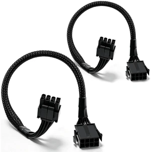 (2-Pack) CPU 8 Pin Extension Cable, ATX CPU 8 Pin (4+4) Male to Female for Power Supply PSUs 9.5-inch (24cm) (2-Pack) CPU 8 Pin Extension Cable, ATX CPU 8 Pin (4+4) Male to Female for Power Supply PSUs 9.5-inch (24cm)