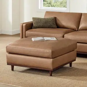 CHITA 35 Inch Down Filled Upholstered Square Modular Ottoman for Sectional Sofa, Ottoman Footrest an CHITA 35 Inch Down Filled Upholstered Square Modular Ottoman for Sectional Sofa, Ottoman Footrest an