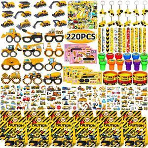 208PCS Construction Birthday Party Favors,construction birthday party supplies,excavator birthday decorations-Available for 12 People. 208PCS Construction Birthday Party Favors,construction birthday party supplies,excavator birthday decorations-Available for 12 People.