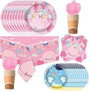 81Pcs Pink Dog Birthday Party Tableware Set Cute Dog Party Decoration Pink Cartoon Birthday Party Supplies 81Pcs Pink Dog Birthday Party Tableware Set Cute Dog Party Decoration Pink Cartoon Birthday Party Supplies