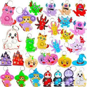 Bulk 30 Packs Push Fidget Bubble Mini Pop Fidget for Teens and Kids,Small Birthday Halloween Party Favors Supplies and Classroom Student Prizes Gifts Bulk 30 Packs Push Fidget Bubble Mini Pop Fidget for Teens and Kids,Small Birthday Halloween Party Favors Supplies and Classroom Student Prizes Gifts