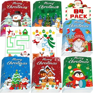 42 Pack Christmas Coloring Books for Kids, Xmas Party Favors Stockings Goodie Bags Stuffer Filler Bulk Gifts Mini Coloring Books for Boys Girls Holiday Party School Classroom Activity Supplies 42 Pack Christmas Coloring Books for Kids, Xmas Party Favors Stockings Goodie Bags Stuffer Filler Bulk Gifts Mini Coloring Books for Boys Girls Holiday Party School Classroom Activity Supplies