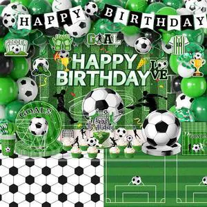 Soccer Birthday Party Decorations,276pcs Soccer Party Decorations Soccer Birthday Plates Napkins Cups Tablecloth Backdrop Cake Topper Balloon Arch for Soccer Party Supplies,Serve 24 Soccer Birthday Party Decorations,276pcs Soccer Party Decorations Soccer Birthday Plates Napkins Cups Tablecloth Backdrop Cake Topper Balloon Arch for Soccer Party Supplies,Serve 24