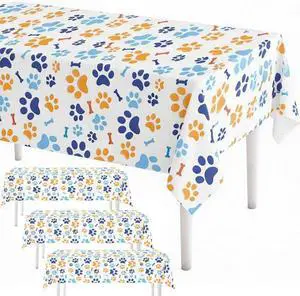 Puppy Paw Print Plastic Tablecloth,Blue Dog Birthday Party SuppliesBlue Birthday TableclothPuppy Dog Birthday Party Decorations. Puppy Paw Print Plastic Tablecloth,Blue Dog Birthday Party SuppliesBlue Birthday TableclothPuppy Dog Birthday Party Decorations.