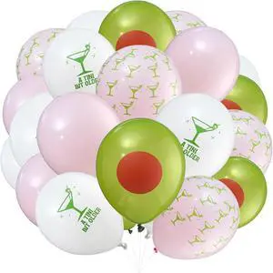 Hungdao 60 Pcs Martini Latex Balloons A Tini Bit Older Birthday Balloons 10 Inch Olive Cocktail Balloon Decorations Tiny Bit Older Party Decor for Bachelorette Wedding Party Supplies(Pink Green) Hungdao 60 Pcs Martini Latex Balloons A Tini Bit Older Birthday Balloons 10 Inch Olive Cocktail Balloon Decorations Tiny Bit Older Party Decor for Bachelorette Wedding Party Supplies(Pink Green)