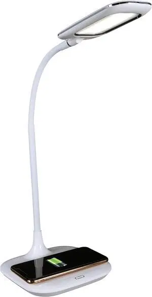 OttLite Prevention LED Desk Lamp with Wireless Charging - Designed to Reduce Eyestrain - Adjustable Flexible Neck, 3 Color Modes & Touch Controls - Crafting, Office Work, Reading & Studying OttLite Prevention LED Desk Lamp with Wireless Charging - Designed to Reduce Eyestrain - Adjustable Flexible Neck, 3 Color Modes & Touch Controls - Crafting, Office Work, Reading & Studying