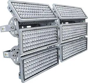 Kekeou 600W LED Flood Lights Outdoor 300W Stadium Light 2 Pack Arena Lights 600 Watt 84000LM 6500K Adjustable Lighting Angle Exterior Flood Light IP67 Waterproof for Playground Kekeou 600W LED Flood Lights Outdoor 300W Stadium Light 2 Pack Arena Lights 600 Watt 84000LM 6500K Adjustable Lighting Angle Exterior Flood Light IP67 Waterproof for Playground