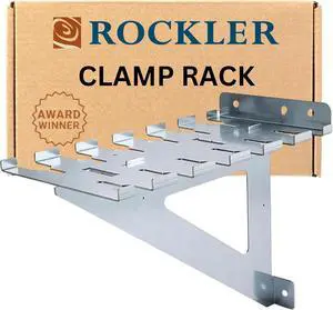 Rockler HD Pipe Clamp Rack Rack Helps to Store Heavy Duty Clamps 12 Gauge Galvanized Steel Pipe Clamps Store Full Rack of Clamps up to 60 Long - Garage Workshop Organizers & Storage Rockler HD Pipe Clamp Rack Rack Helps to Store Heavy Duty Clamps 12 Gauge Galvanized Steel Pipe Clamps Store Full Rack of Clamps up to 60 Long - Garage Workshop Organizers & Storage