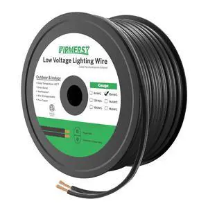 FIRMERST 10/2 Low Voltage Direct Burial Landscape Lighting Wire Spool 200 Feet FIRMERST 10/2 Low Voltage Direct Burial Landscape Lighting Wire Spool 200 Feet