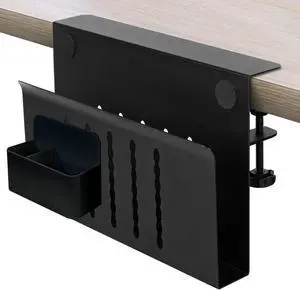 Under Desk Storage Organizer, Laptop Holder for Desk with Pen Slot (Black) | osseph Desk Storage, Laptop Holder for Desk, Pen Slot Under Desk Storage Organizer, Laptop Holder for Desk with Pen Slot (Black) | osseph Desk Storage, Laptop Holder for Desk, Pen Slot