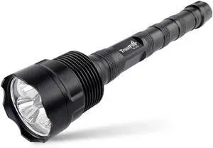 TrustFire TR-3T6 LED Flashlight, Super Bright 3800 Lumens, Water Resistant 5 Light Modes Large Tactical Torch by 2X or 3X Rechargeable Battery(not Included) TrustFire TR-3T6 LED Flashlight, Super Bright 3800 Lumens, Water Resistant 5 Light Modes Large Tactical Torch by 2X or 3X Rechargeable Battery(not Included)