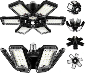 Aoretic LED Garage Lights 180W 18000LM 6500K, 2 Pack Aoretic LED Garage Lights 180W 18000LM 6500K, 2 Pack
