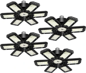 LED Garage Lights 4 Pack, Garage Lights Ceiling LED 28000LM 6500K LED Garage Lights 4 Pack, Garage Lights Ceiling LED 28000LM 6500K