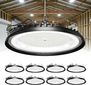 ELEKICO UFO LED High Bay Light 150W, 22500LM Super Bright Led Shop Light ELEKICO UFO LED High Bay Light 150W, 22500LM Super Bright Led Shop Light