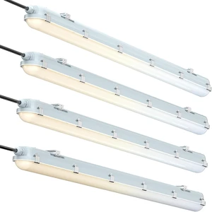 4FT Vapor Tight LED Fixture, 60W/50W/40W/30W 7800LM LED Vapor Proof Light Fixture 6000K/5000K/4000K/3500K/3000K,100-277V, ETL Listed, IP65 Waterproof Shop Lights for Garage, Warehouse, Workshop, 4Pack 4FT Vapor Tight LED Fixture, 60W/50W/40W/30W 7800LM LED Vapor Proof Light Fixture 6000K/5000K/4000K/3500K/3000K,100-277V, ETL Listed, IP65 Waterproof Shop Lights for Garage, Warehouse, Workshop, 4Pack