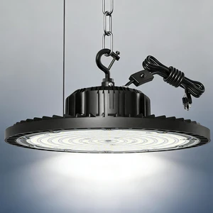 160W 25000LM High Bay LED Shop Light with Switch, 1 Pack 160W 25000LM High Bay LED Shop Light with Switch, 1 Pack
