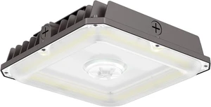 JCE LED Canopy Light Outdoor, 75W/60W/40W Selectable & 3000K/4000K/5000K Adjustable, 10125LM Commercial Grade Garage & Shop Light, Low Profile Fixture for Workshop, Carport, Parking Area (1 Pack) JCE LED Canopy Light Outdoor, 75W/60W/40W Selectable & 3000K/4000K/5000K Adjustable, 10125LM Commercial Grade Garage & Shop Light, Low Profile Fixture for Workshop, Carport, Parking Area (1 Pack)