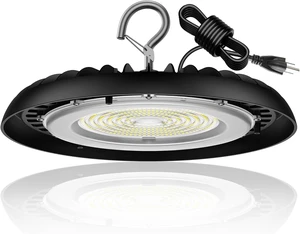 dephen Plug in Ceiling Light, 120VAC Hanging Shop Lighting with Hook dephen Plug in Ceiling Light, 120VAC Hanging Shop Lighting with Hook