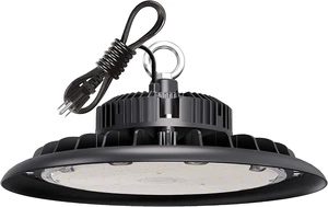 UFO LED High Bay Light 150W 21,000lm 5000K Daylight 600W HID/HPS Equivalent with US Plug 5 Cable LED Warehouse Lights Commercial Shop Workshop Garage Factory Lowbay Area Lighting Fixture, Non-Dim UFO LED High Bay Light 150W 21,000lm 5000K Daylight 600W HID/HPS Equivalent with US Plug 5 Cable LED Warehouse Lights Commercial Shop Workshop Garage Factory Lowbay Area Lighting Fixture, Non-Dim