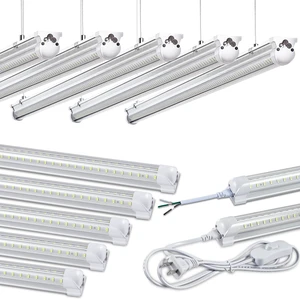 Skymoatled 12Pack 4FT LED Shop Light Garage Lights,50W 6000K 7500LM White Light,Hanging/Surface Mount,Plug and Play,Linkable T8 LED Shop Lights,Commercial Bay Lighting for Warehouse Workshop Basement Skymoatled 12Pack 4FT LED Shop Light Garage Lights,50W 6000K 7500LM White Light,Hanging/Surface Mount,Plug and Play,Linkable T8 LED Shop Lights,Commercial Bay Lighting for Warehouse Workshop Basement