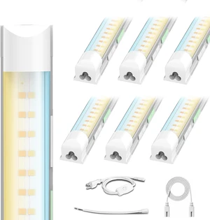 Dimmable LED Shop Light 4ft,4500LM,6WATT,6CCT Adjustable Garage Lights Dimmable LED Shop Light 4ft,4500LM,6WATT,6CCT Adjustable Garage Lights