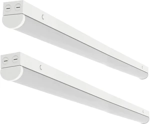 LED Linear Strip Lights 8FT LED Shop Lights, 70/65/60W 35/40/5000K CCT Selectable, Surface Mount and Hanging Light, 0-10V Dimmable Commercial Bay Light Fluorescent Tube Replacement for Garage, 2 Pack LED Linear Strip Lights 8FT LED Shop Lights, 70/65/60W 35/40/5000K CCT Selectable, Surface Mount and Hanging Light, 0-10V Dimmable Commercial Bay Light Fluorescent Tube Replacement for Garage, 2 Pack