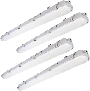 DAKASON 4FT LED Vapor Tight Light Fixture 4Pack, 4800lm 40W/32W/24W, 3CCT DAKASON 4FT LED Vapor Tight Light Fixture 4Pack, 4800lm 40W/32W/24W, 3CCT