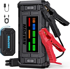 AVAPOW TJ18 Car Jump Starter - 5000A 12V Battery Jumper Starter Portable AVAPOW TJ18 Car Jump Starter - 5000A 12V Battery Jumper Starter Portable
